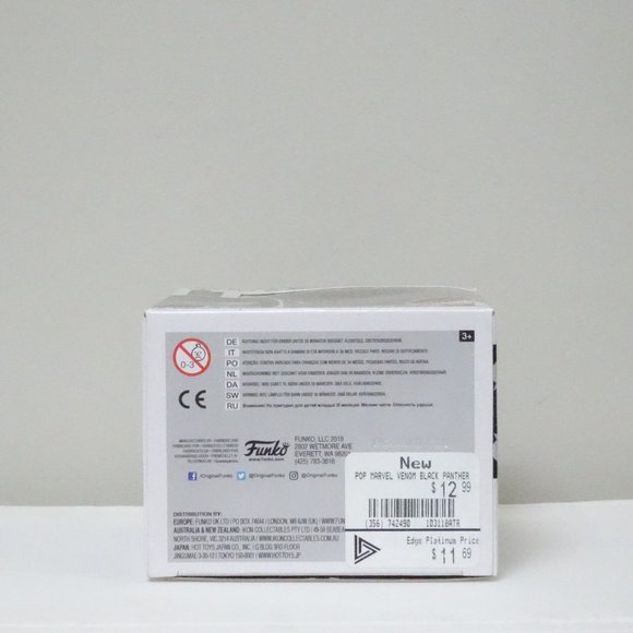 Marvel Venomized Black Panther EB Games Exclusive Funko Pop! #370 - Picture 4 of 4